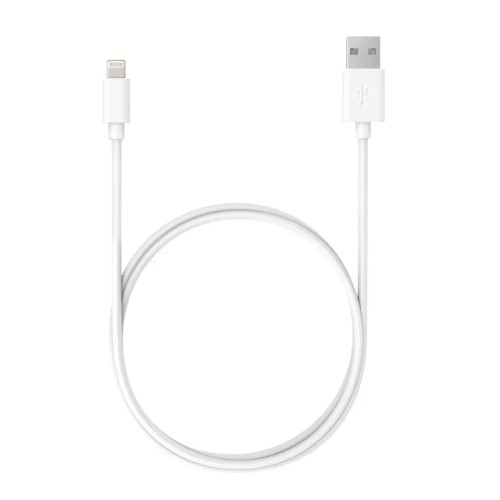 ΚΑΛΩΔ USB ANCUS E44 ΣΕ LIGHTNING WHITE 1m